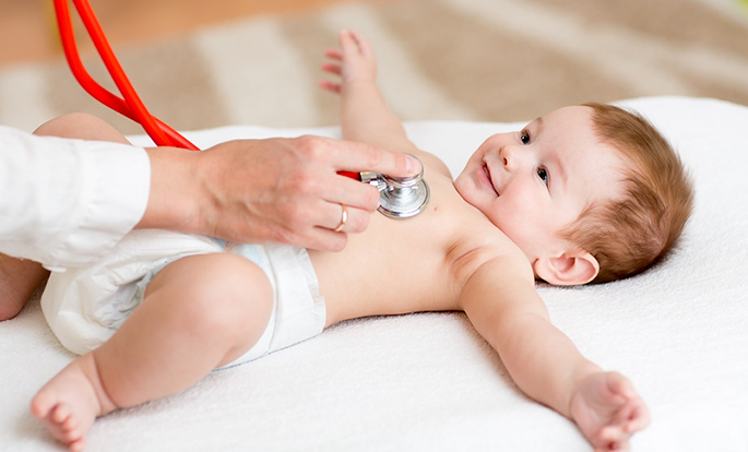 Малыш на приеме невролога